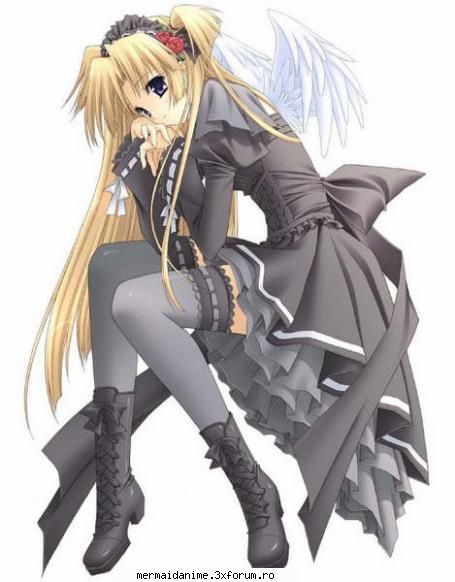 3 anime girl..poze