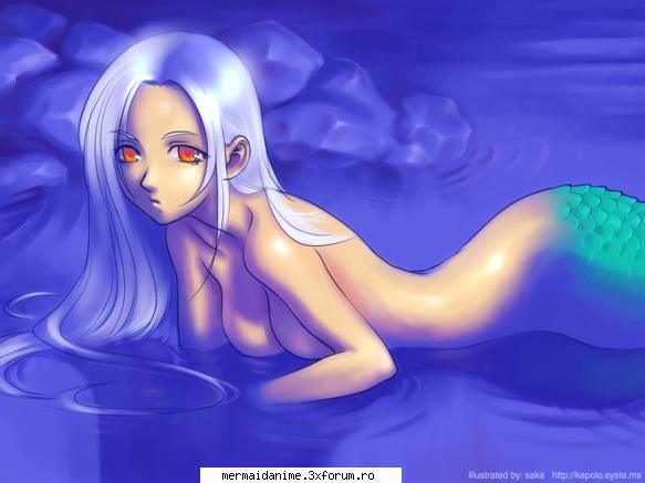 anime mermaid