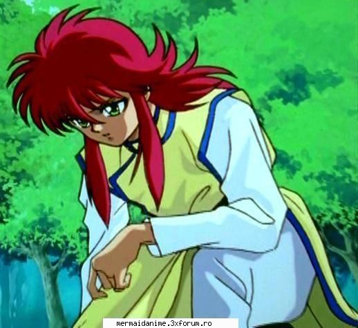 pesonajul preferat personajul meu shuichi sub numele kurama....